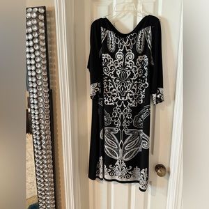 Black and White Dress